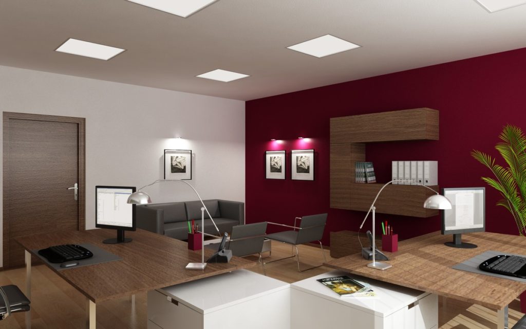 Kancelárske priestory – návrhy a vizualizácie interiéru kancelárie